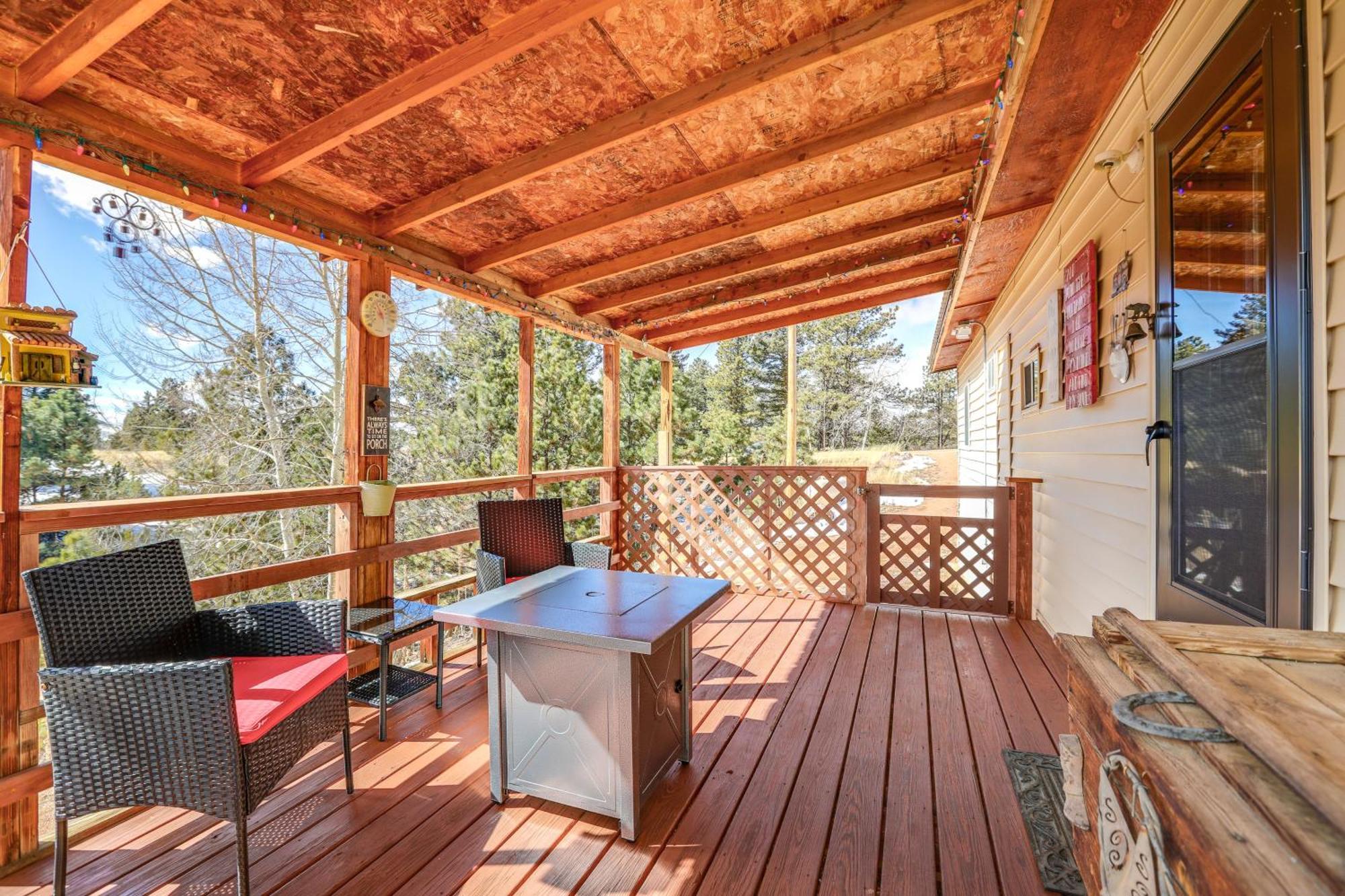 Colorado Vacation Rental With Deck And Mtn Views คริปเปิล ครีก ภายนอก รูปภาพ