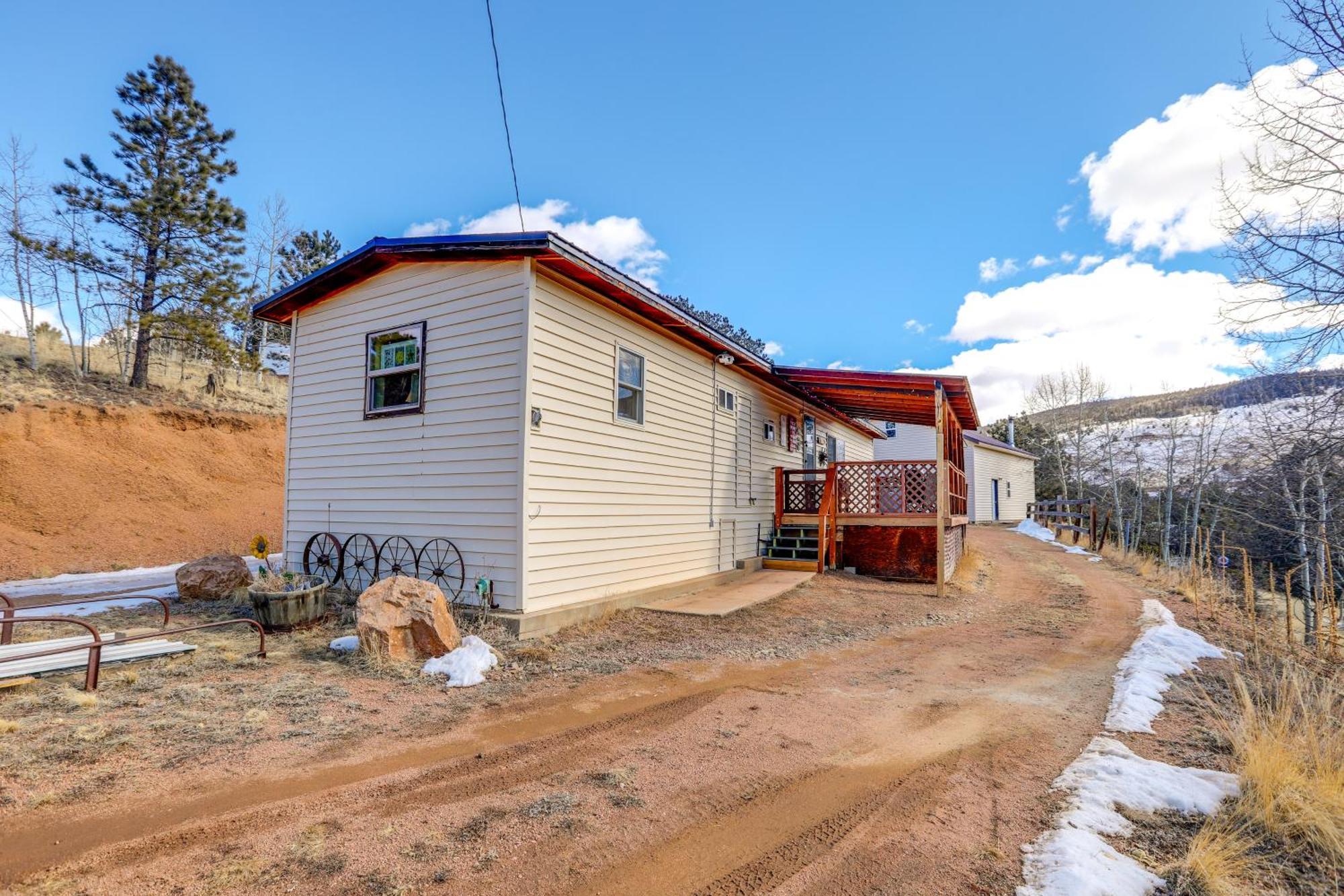 Colorado Vacation Rental With Deck And Mtn Views คริปเปิล ครีก ภายนอก รูปภาพ