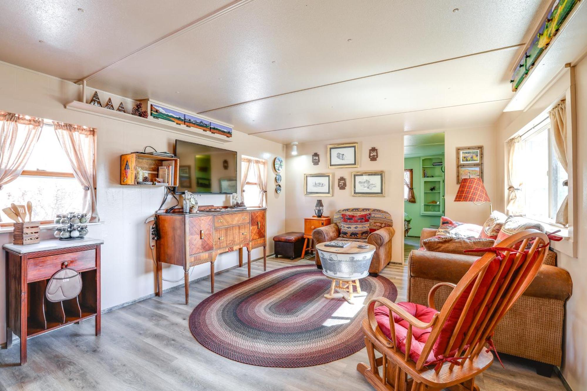 Colorado Vacation Rental With Deck And Mtn Views คริปเปิล ครีก ภายนอก รูปภาพ